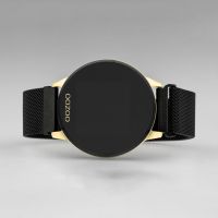 OOZOO | Smartwatch unisex goud/zwart mesh 2